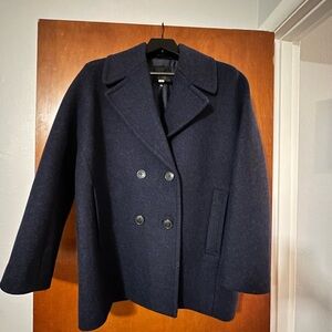 Madewell Carville Oversized Peacoat